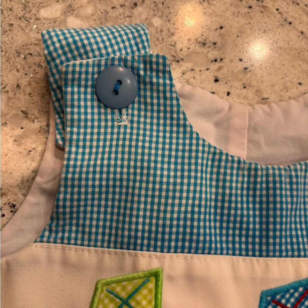 Classic shortall romper